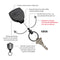 Super 48 Key-Bak Retractable Heavy Duty Badge Reel Key Reel
