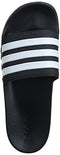 adidas Men's Adilette Shower Slides Black/White/White 11