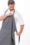 Chef Works Unisex Portland Chefs Bib Apron, Indigo Blue, One Size
