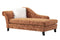 Acanva Collection Mid-Century Vintage Velvet Camelback Living Room Sofa, 3 Piece Set, Tangerine
