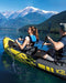 INTEX 68303EP Excursion Pro K1 Inflatable Kayak Set: Includes Deluxe 86in Aluminum Oars and High-Output Pump