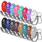 16 Pack Safe Sound Personal Alarm, Emergency Safety Alarm 130DB Security Alarm Keychain Personal Safety Devices with LED Light Buckle Key Chain for Women Self Defense, Kids Elderly, 16 Color