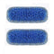 Chenille Microfiber Replacement Mop Pads 2Pcs (Fit CLEANHOME Dust Mop : B086LDH3XH) Reusable Washable for Hardwood, Laminate, Tile Floor Cleaning,Fit mop Head :13.4in*3.5in