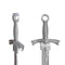 House Key Key Shapes 4 Pack: Forged