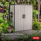 Keter Premier Tall Resin Outdoor Storage Shed for Patio Furniture, Pool Accessories, and Bikes
