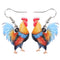 Acrylic Chicken Earrings