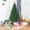 Artificial Christmas Tree with 800 Tips Folding Stable Metal Stand Fast Assemble