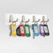 Lucky Line Flexible Colored Plastic Key Tag with 3/4" Split Ring, in Assorted Colors, 12 Pack (16929)