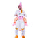 Spooktacular Creations Inflatable Costume Adult, Riding a Unicorn Air Blow-up Deluxe Halloween Costume with Hat - White