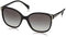 Prada PR01OS Sunglasses-Gray Gradient lens Black (1AB3M1)-55mm