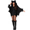 Morph - Bat Costume Women - Bat Hoodie Costume - Bat Wing Costume Adult - Women Bat Costume Adult - Bat Costume Plus Size - Plus Size Bat Costume Women (Size S)