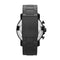 Fossil Men's Nate Quartz Stainless Steel Chronograph Watch, Color: Black (Model: JR1401)