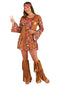 Fun World womens Peace Love Hippie Costume, Multi, Large US