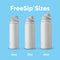 Owala FreeSip Insulated Stainless Steel Water Bottle with Straw for Sports and Travel, BPA-Free, 32-oz, Shy Marshmallow