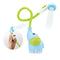 Yookidoo Baby Bath Shower Head - Elephant Water Pump with Trunk Spout Rinser - Control Water Flow from 2 Elephant Trunk Knobs for Maximum Fun in Tub or Sink for Newborn Babies (Blue)