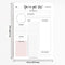 Bliss Collections Daily Planner, You've Got This, Undated Tear-Off Sheets Notepad Includes Calendar, Organizer, Scheduler for Goals, Tasks, Ideas, Notes and To Do Lists, 8.5"x11" (50 Sheets)