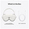 Apple AirPods Max Wireless Over-Ear Headphones. Active Noise Cancelling, Transparency Mode, Spatial Audio, Digital Crown for Volume Control. Bluetooth Headphones for iPhone - Silver