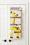 3 Sprouts Hanging Wall Organizer- Storage for Nursery and Changing Tables, Giraffe