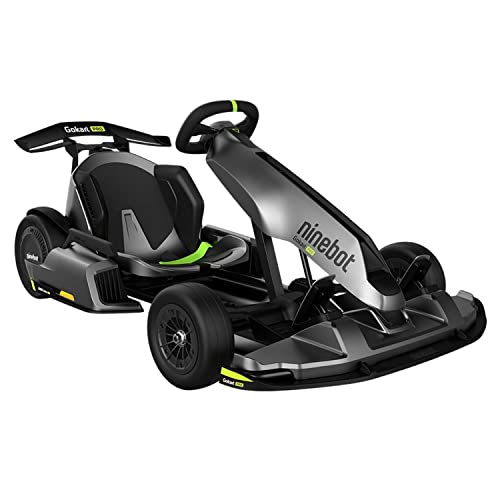 Segway Ninebot N3M432 Electric GoKart Pro- 4,800W Motor, 23 Miles Range & 15.5MPH, W. Capacity 220lbs, Outdoor Race Pedal Go Karting Car for Kids & Adults, Adjustable Length and Height, Ride on Toys