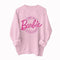 Come On Let's Go Party Bar-bie Sweatshirt for Women Trendy Girls Shirt Cute Bachelorette Pullover Fall Casual Holiday Tops