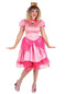 Disguise Princess Peach Costume, Official Nintendo Super Mario Bros Dress and Crown, Small (4-6)