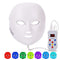 NEWKEY Led Face Mask Light Therapy, 7 Led Light Therapy Facial Skin Care Mask - Blue & Red Light for Acne Photon Mask - Korea PDT Technology for Acne Reduction