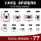 1000 sqft Spider Webs Halloween Decorations with 77 Fake Spiders, Super Stretch Cobwebs for Halloween Indoor and Outdoor Decor