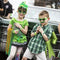 CCINEE 48pcs St. Patrick's Day Slap Bracelets, Lucky Shamrock Kids Snap Wristbands Toys for Irish St. Patty Party Supply