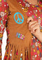 Fun World womens Peace Love Hippie Costume, Multi, Large US