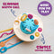 LiKee Baby Sensory Toys Montessori Pull String Learning Ropes with Simple Bubble &Sliding Balls for Motor Skills,Tactile Stimulation,Infants Toddlers Boys Girls 18+ Months Old