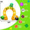 SEASONBLOW 7 Ft Inflatable St. Patrick's Day Lucky Horseshoe Arch Archway with Shamrock and Gold Pot Decoration LED Light Up for Home Yard Lawn Garden Indoor Outdoor