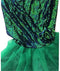 STARCIET Women's Mermaid Tail Costume Sequin Maxi Skirt Cosplay Halloween Party Dress (X-Large), Green