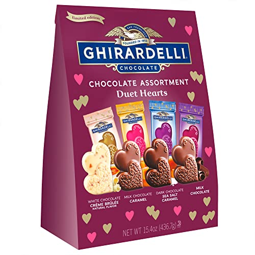 Ghirardelli Chocolate Assortment Duet Hearts - 15.4oz.