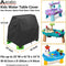 Aacabo Kids Water Table Cover Fit Step2 Rain Showers Splash Pond Water Table,Waterproof Dust Proof Anti-UV Outdoor Toys Cover-Cover only