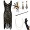 Coucoland 1920s Dress for Women Gatsby - Roaring 20s Costumes Harlem Nights Flapper Great Gatsby Dresses