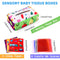 YOGINGO Baby Toys 6 to 12 Months - Baby Tissue Box Toy - Montessori Toys for Babies 6-12 Months, Soft Stuffed High Contrast Crinkle Infant Sensory Toys, Boys&Girls Kids Early Learning Toys Baby Gifts