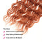 New Faux Locs Crochet Hair With Long Deep Curly Ends 24 Inch 8 Packs Ginger Color Ombre Goddess Soft Locs Synthetic Braids Prelooped Dreadlock Hair Extensions (24inch, 350#)