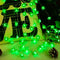 Tmacker 3D13Ft 50LED Shamrock String Light for St Patricks Day Decorations, St Patricks Day Decor Irish Party for Home Indoor/Outdoor Wedding Anniversary Holiday Green Decor