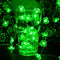 Tmacker 3D13Ft 50LED Shamrock String Light for St Patricks Day Decorations, St Patricks Day Decor Irish Party for Home Indoor/Outdoor Wedding Anniversary Holiday Green Decor