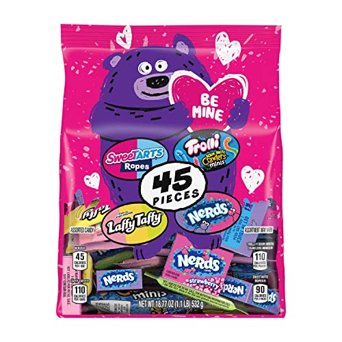 Valentine's Day "Be Mine" Friendship Exchange Premium Candy Mix, 45 ct Bag