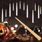 Flameless Candles with Magic Wand Remote for Halloween Decor, 6.6" Floating Candles Battery Operated Hanging Window Candles, Flickering Electric LED Candle for Christmas Halloween Decorations(12 pack)