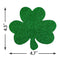 jollylife 12PCS St. Patrick’s Day Shamrock Decorations - Lucky Irish Party Hanging Ornaments Garland Cutouts