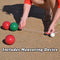 GoSports 90 mm Backyard Bocce Set with 8 Balls, Pallino, Case and Measuring Rope - Made from Premium Resin