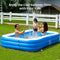 AKASO Inflatable Swimming Pools, 118" X 71" X 22" Blow Up Swimming Pools for Kids, Adults, Children, Toddlers, Full-Sized Inflatable Kiddie Pools Wear-Resistant, Garden, Backyard Water Party