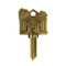 Brass House Key Blank - 2 Pack - Key Shapes™