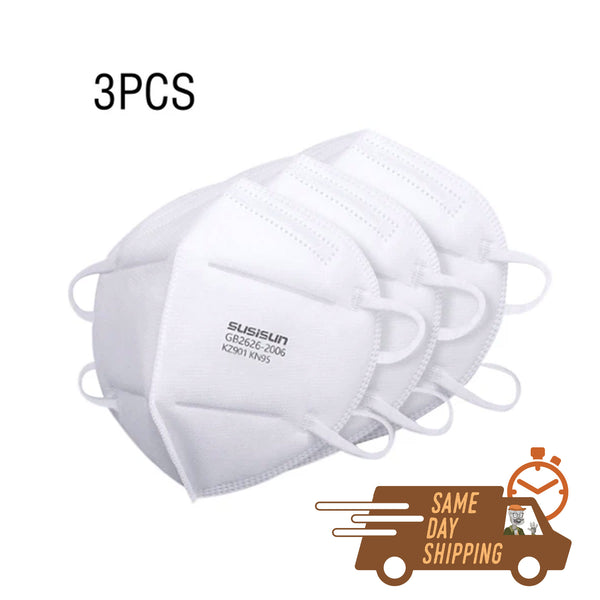 KN95 Protective Masks 3, 5, or 10 Packs- from $3/each
