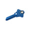 lucky line magnetic keys simple way to hide a spare key blue schlage