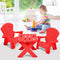Plastic Outdoor Kids Table & Chair Set