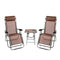 Zero Gravity 3 Piece Lounge Chair and Table Set