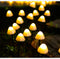 Outdoor Solar Mushroom Lights For Garden Decoration